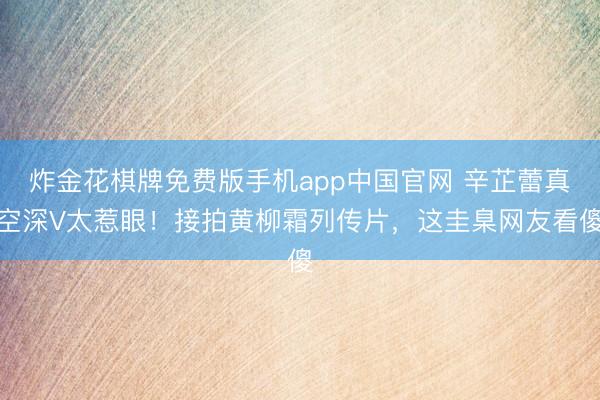 炸金花棋牌免费版手机app中国官网 辛芷蕾真空深V太惹眼！接拍黄柳霜列传片，这圭臬网友看傻